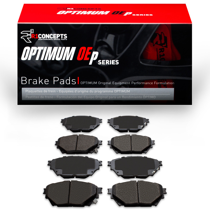 Mitsubishi Fuso Brake Pads - Front - R1 Concepts - Optimum OE - `12-`20